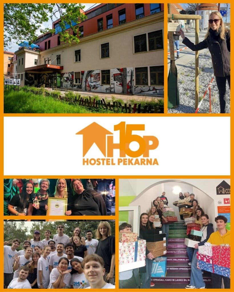 grafika 15 let HOP